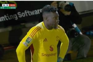 成心魔了！奧納納點球大戰(zhàn)時多次碰到球，但沒能把球撲出