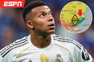 ESPN：皇馬至少飛10小時50分鐘才能抵達(dá)阿拉木圖，跨越超8000公里