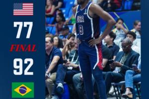 單節(jié)凈勝25分！巴西末節(jié)狂轟34-9 逆轉(zhuǎn)美國(guó)率先進(jìn)入決賽！