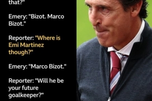 真-人機(jī)模式??記者問詢大馬丁，埃梅里4次重復(fù)回答“比佐特”