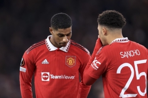 哥倆好！英媒：拉什福德勸說桑喬去維拉，前者對維拉印象很好