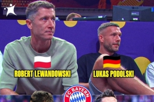 世界足球先生來了！萊萬多夫斯基和波多爾斯基現(xiàn)場觀戰(zhàn)歐錦賽