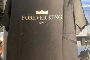 詹姆斯中國行同款T恤已上架 售價299元