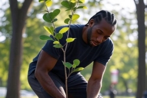 爆料記者：小卡代言中為數(shù)不多的要求是協(xié)助種樹 但他連這也沒做