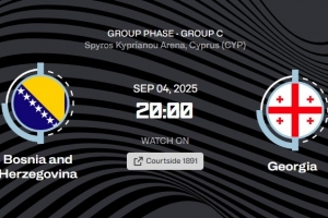 刺激！今晚格魯吉亞VS波黑誰贏誰出線 波黑勝則西班牙要死磕希臘