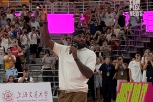 萬眾矚目！詹姆斯IG轉發(fā)外媒發(fā)布的個人中國行上交活動集錦