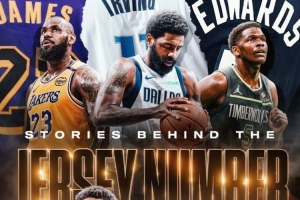 美媒盤(pán)點(diǎn)球星號(hào)碼背后故事：詹姆斯紀(jì)念喬丹 文班亞馬想做第1