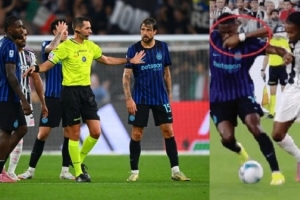 羅體：阿季奇進球前K-圖拉姆打到博尼面部，但主裁判在身后沒看清