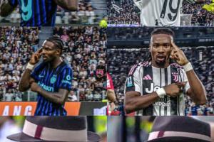 圖拉姆德比！兩個(gè)圖拉姆進(jìn)球后做出一樣慶祝動(dòng)作，老圖拉姆見(jiàn)證