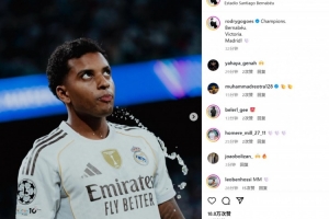 首發(fā)造點！羅德里戈社媒慶祝：歐冠、伯納烏、勝利、馬德里！