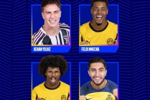 歐冠今日最佳進(jìn)球候選：伊爾迪茲、恩梅查、阿德耶米、埃爾哈吉