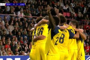 正賽首秀就客場贏球！圣吉羅斯球員、球迷賽后瘋狂慶祝