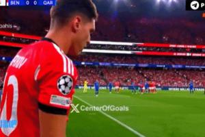 大勝節(jié)奏？開(kāi)場(chǎng)僅16分鐘，本菲卡就2-0領(lǐng)先卡拉巴赫