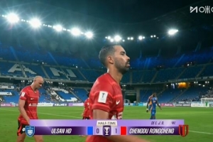 記者：成都蓉城上半場踢得很有硬度，要不把德爾加多買斷吧