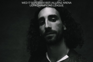 切爾西官方曬歐冠戰(zhàn)拜仁海報：庫庫雷利亞單人出鏡