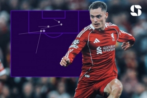 維爾茨本場(chǎng)在對(duì)方禁區(qū)內(nèi)觸球7次+創(chuàng)造5機(jī)會(huì)+2造良機(jī)均為全隊(duì)最高