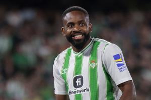 打進(jìn)9球，巴坎布成貝蒂斯在主流歐戰(zhàn)賽事中的頭號(hào)射手