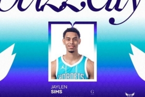 上賽季場(chǎng)均7分2助！黃蜂官方：球隊(duì)簽下后衛(wèi)杰倫-西姆斯