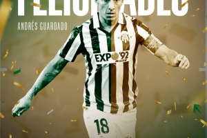 貝蒂斯官推曬照祝名宿瓜爾達(dá)多39歲生日快樂，曾效力7年之久