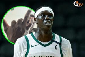 8個(gè)指頭也能打籃球！Yor Anei用8根手指打到了G聯(lián)盟！不可思議！