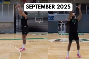 塔圖姆時(shí)隔四個(gè)月重返球場后抱怨：動(dòng)作生疏地像個(gè)混蛋