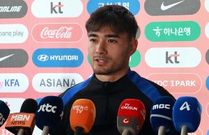 韓國歸化卡斯特羅普：無論踢哪個位置都有信心，我將會全力以赴