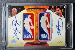 史上第三高成交價(jià)！詹姆斯&喬丹雙簽球星卡拍出1000萬(wàn)美元高價(jià)！