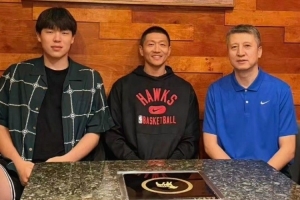 吃著火鍋唱著歌！郭士強&李昂在美考察期間 探望了楊瀚森