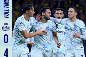 歐冠僅國(guó)米勝！意甲7隊(duì)歐戰(zhàn)3勝1平3負(fù)，拿波里慘敗尤文羅馬均告負(fù)