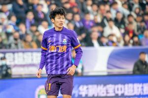 謝維軍在第99分24秒進球，是津門虎隊史中超時間第二晚的進球