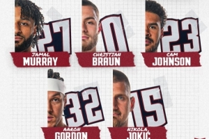 又多又準！掘金上半場21罰19中&首發(fā)五人14中14 太陽12中9