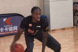 德甲常規(guī)賽得分王！浙江男籃曬新援蘭道夫的訓(xùn)練視頻