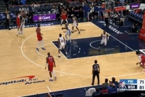 萬箭齊發(fā)！凱肖恩-喬治三分射進(jìn)還要加罰 奇才轟14-3領(lǐng)先76人15分
