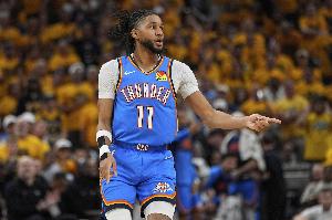 隊(duì)記：雷霆后衛(wèi)以塞亞-喬今日打奇才復(fù)出 迎來(lái)本賽季首秀！