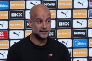 瓜帥賽前：在英超沒(méi)有誰(shuí)有絕對(duì)的統(tǒng)治力 200場(chǎng)對(duì)福登而言很有意義