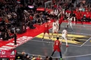 翻過來了！阿夫迪亞騎馬射箭打板命中 開拓者反超掘金