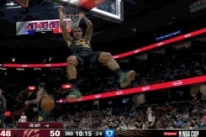 起勢了！鮑爾單斷助泰森反擊暴扣 騎士不到兩分鐘9-0反超打停猛龍