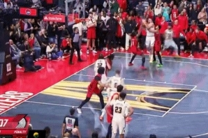 穩(wěn)準(zhǔn)狠！卡馬拉身后下手按住約基奇球&雙方爭球