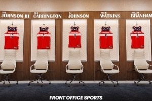 高大上！奇才升級(jí)了更衣室！帶有水療桑拿 還有先進(jìn)影像分析室