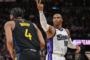 湖人火箭五連勝；雷霆終于輸了；三雙王們的記錄