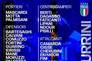 意大利U21名單：巴特薩基、皮西利、卡馬達(dá)、科萊奧肖在列