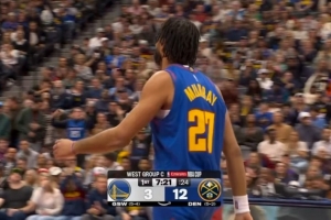 火力壓制！掘金內(nèi)外開花 轟出12-0攻擊波打停勇士