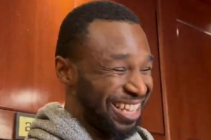 笑開花了！維金斯談絕殺回合：我完全空了 接到球就往里扣