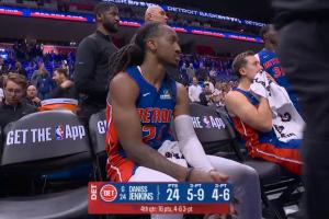 ??壓哨絕平??！康寧漢姆三雙助攻！詹金斯極限三分絕平！