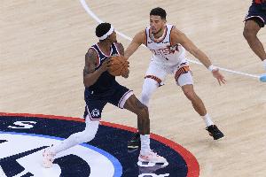 啊??？Shams：比爾是在對陣?yán)蠔|家太陽的比賽中受傷的