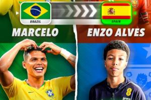 桑巴足球誰(shuí)來(lái)繼承？馬塞洛兒子西班牙U17隊(duì)長(zhǎng) 弟媳兒子代表英格蘭