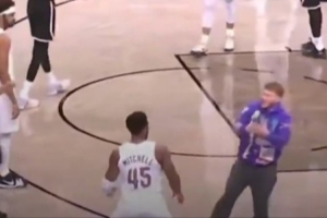 騎士隊記：沖進場試圖與米切爾合影球迷被NBA終身禁賽！