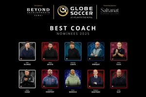 環(huán)足獎最佳主帥候選：阿隆索、恩里克、阿爾特塔、孔帕尼在列