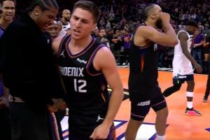 最后1分鐘領(lǐng)先8分后連續(xù)失誤！華子關(guān)鍵2罰不中 吉萊斯皮跳投絕殺