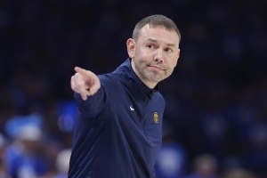 掘金主教練更衣室演講：這是團(tuán)隊(duì)的勝利 各位都有漂亮的進(jìn)球